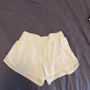 RARE Size 4 light blue/teal lululemon shorts